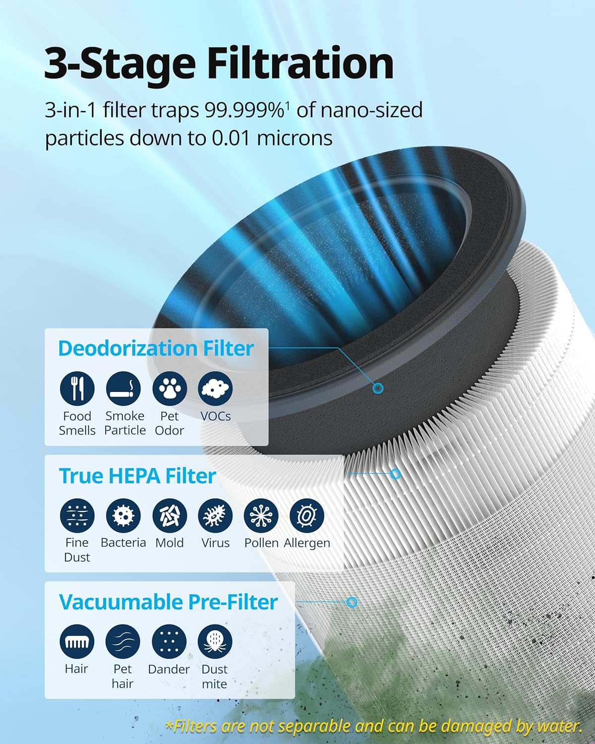 Airmega 100 Air Purifier filter