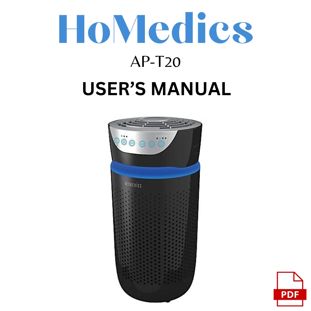 Homedics Air Purifier AP-T20 Manual