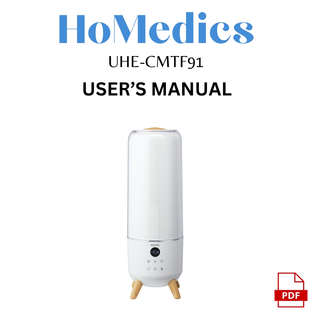 Homedics Humidifier UHE-CMTF91 Manual